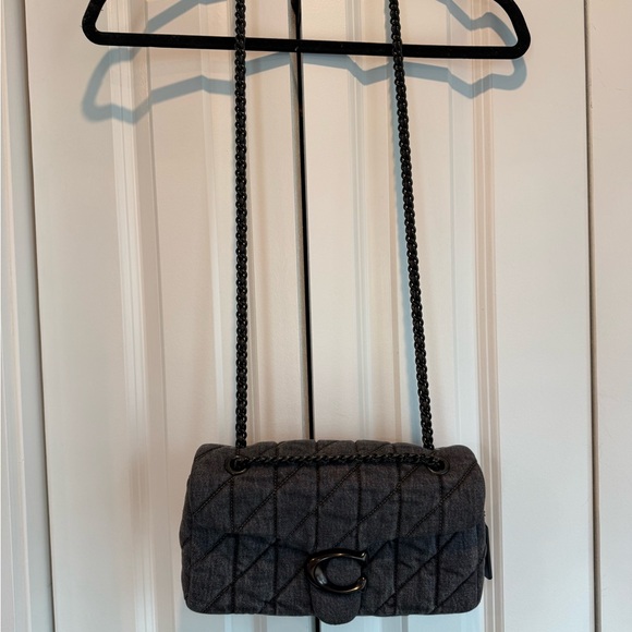 Coach Black Pebble Tabby Quilted Shoulder Bag - Picture 2 of 11